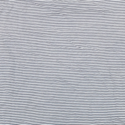 Pierre Cardin Mens Blue Striped   T-Shirt Size M