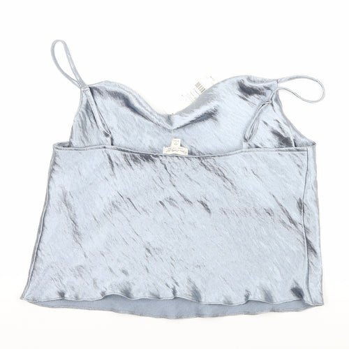 Miss Selfridge Womens Blue   Camisole Tank Size 14