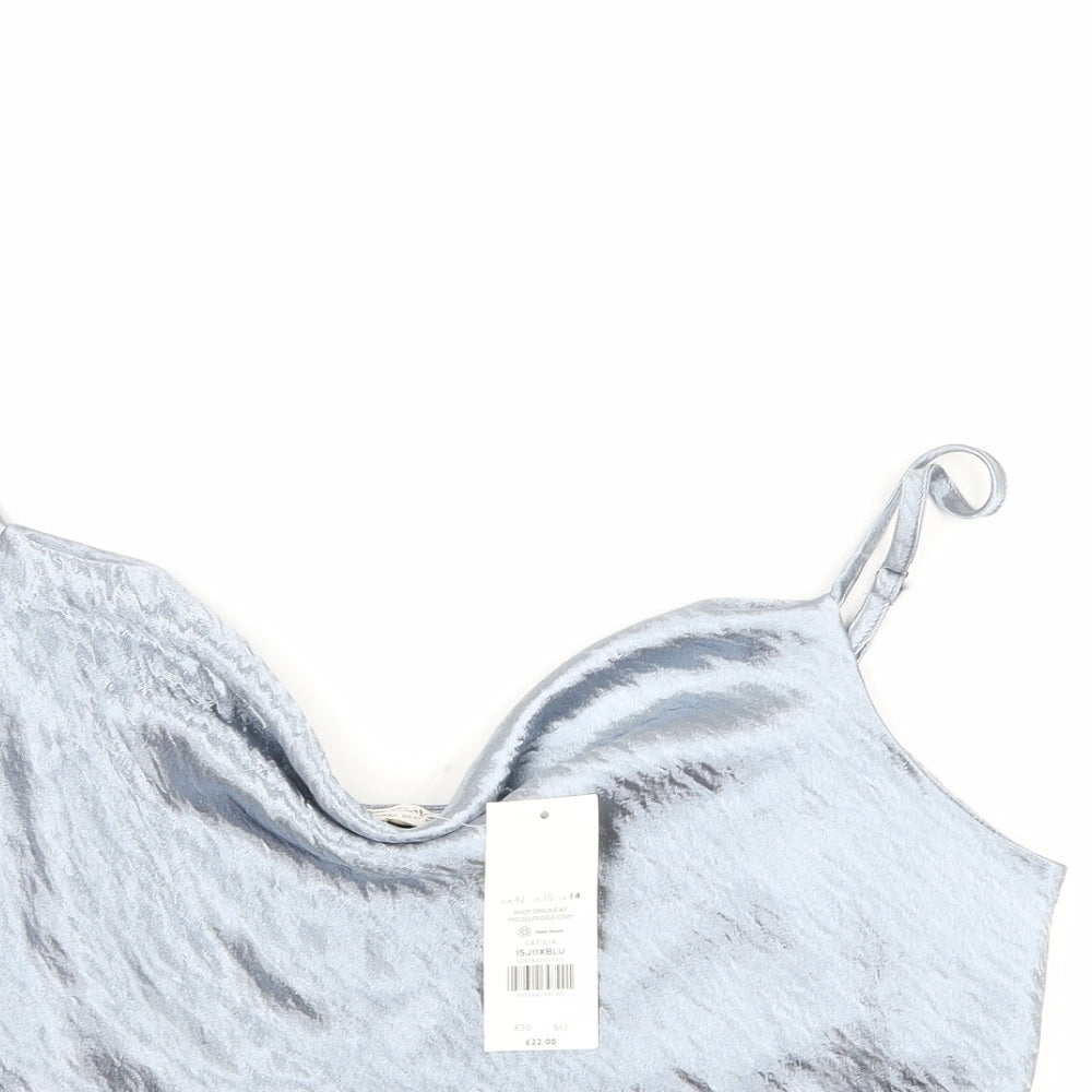 Miss Selfridge Womens Blue   Camisole Tank Size 14