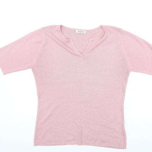 Berkertex Womens Pink   Basic T-Shirt Size 10
