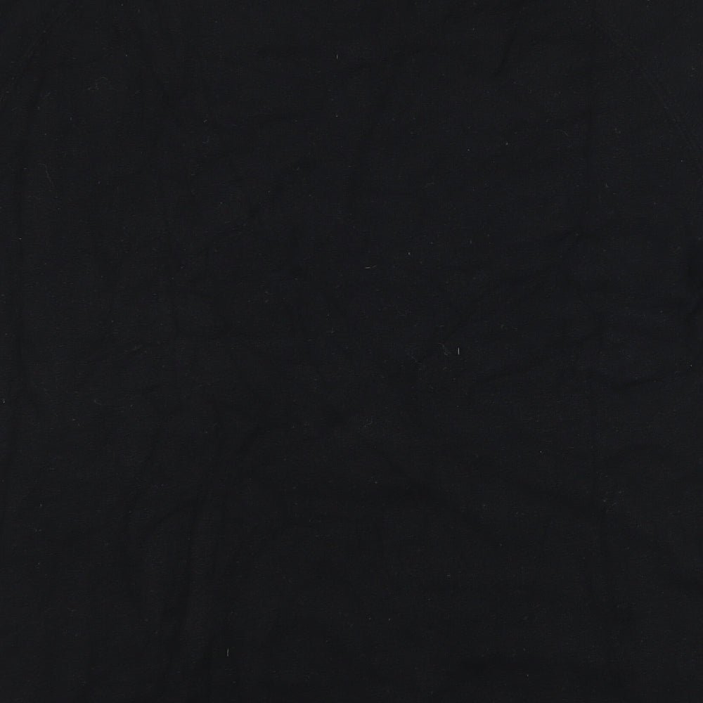 Kenneth Cole Womens Black   Basic T-Shirt Size L