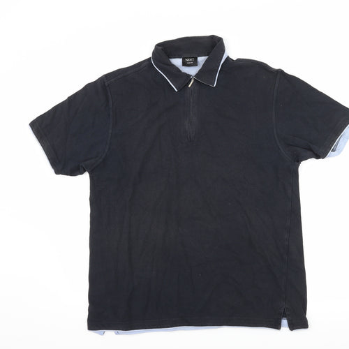 NEXT Mens Blue    Polo Size M