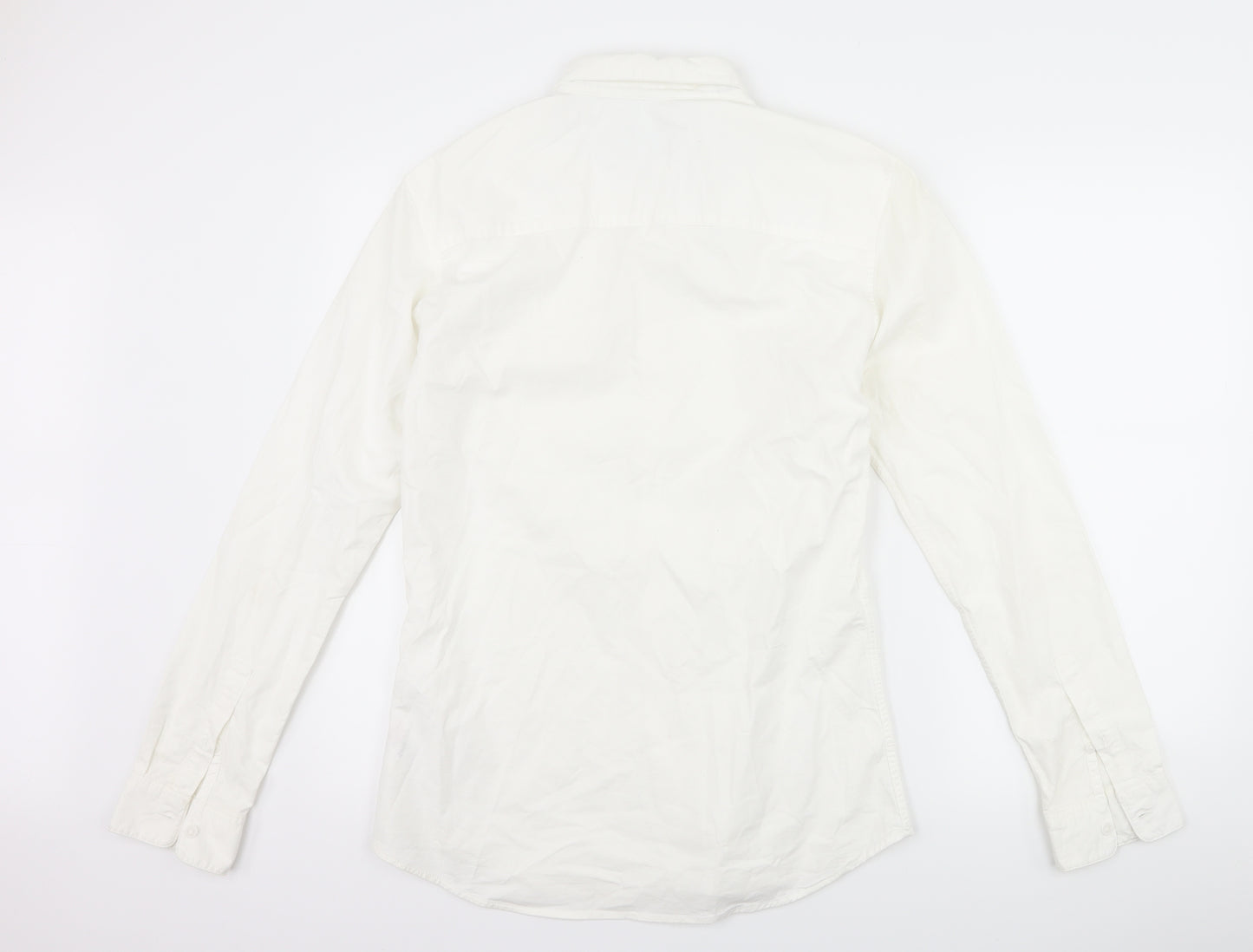 Topman Mens White    Dress Shirt Size L