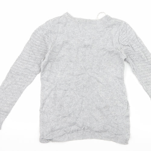 Dorothy Perkins Womens Grey   Pullover Jumper Size 10