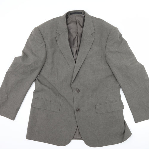 Marks and Spencer Mens Grey   Jacket Suit Jacket Size 40