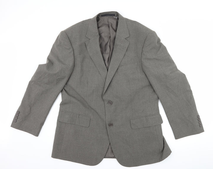 Marks and Spencer Mens Grey   Jacket Suit Jacket Size 40
