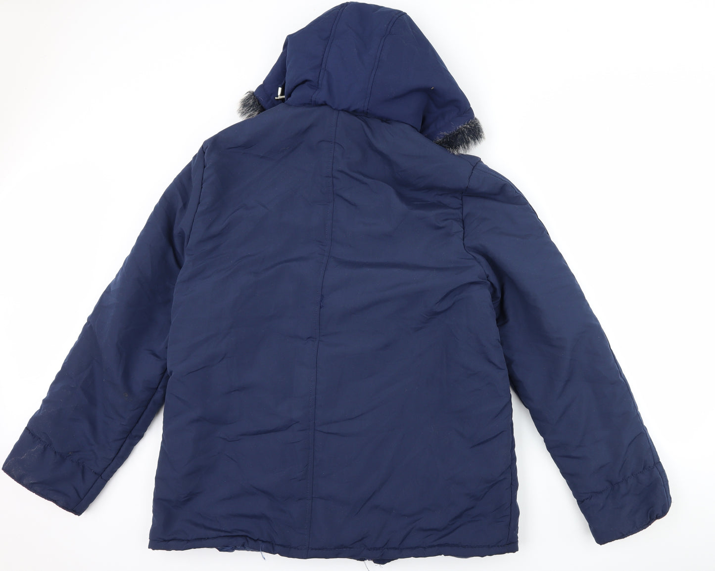 Gabriella Vicenza Womens Blue   Quilted Coat Size 16