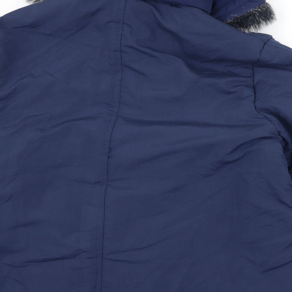Gabriella Vicenza Womens Blue   Quilted Coat Size 16