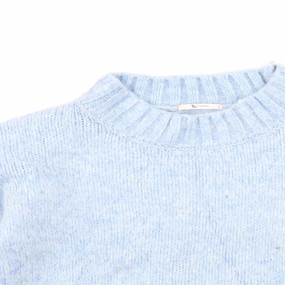 TU Womens Blue   Pullover Jumper Size S