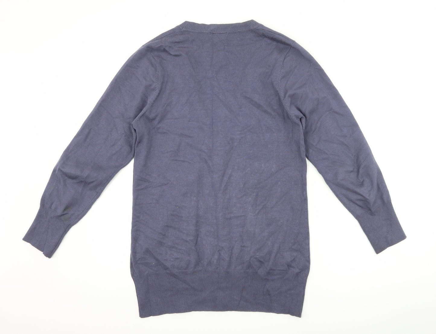 C.M.D Womens Blue   Cardigan Jumper Size L