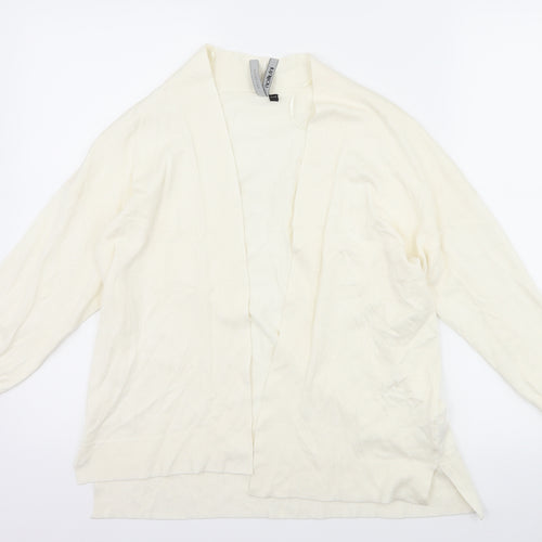 Intuition Womens White   Cardigan Jumper Size S