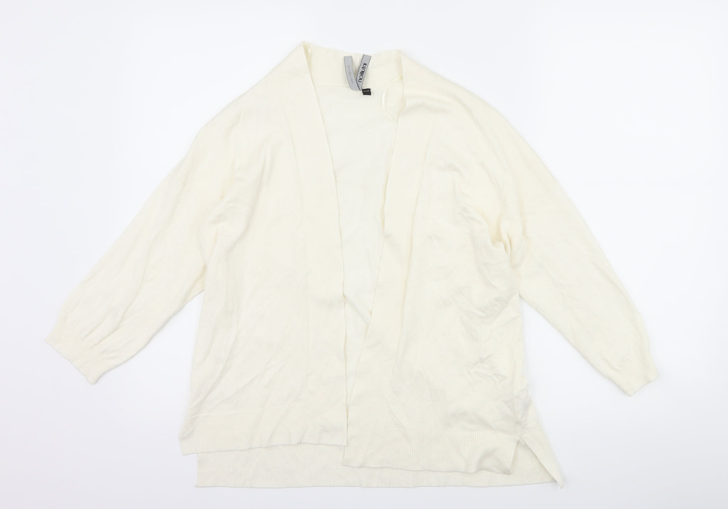 Intuition Womens White   Cardigan Jumper Size S