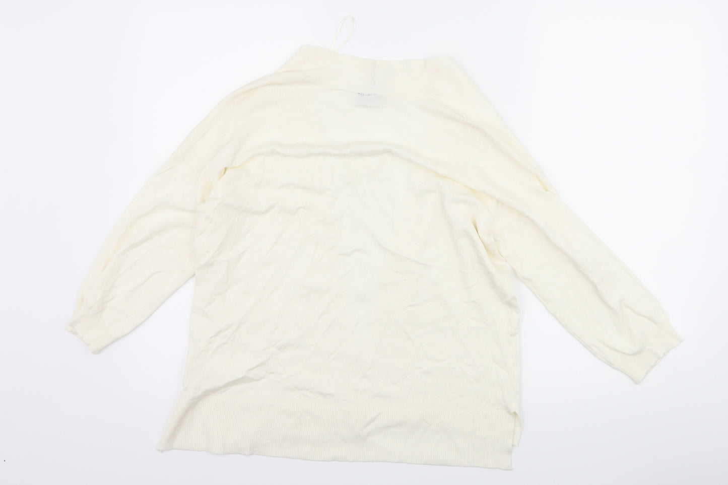Intuition Womens White   Cardigan Jumper Size S
