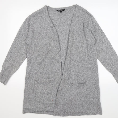 Peacocks Womens Grey  Knit Cardigan Jumper Size S