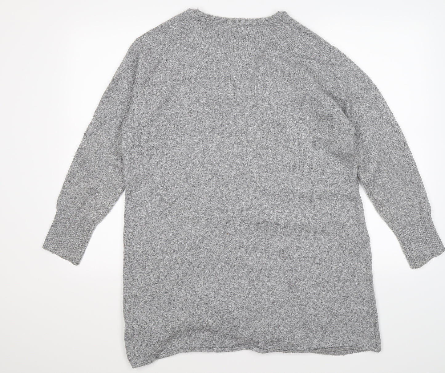 Peacocks Womens Grey  Knit Cardigan Jumper Size S