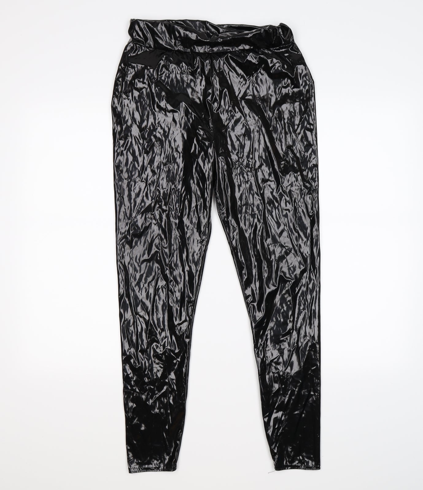 Boohoo Womens Black   Jegging Leggings Size 10 L27 in