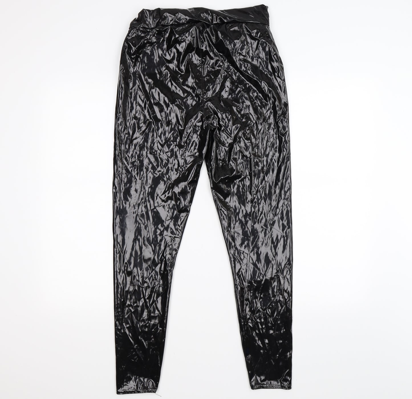 Boohoo Womens Black   Jegging Leggings Size 10 L27 in
