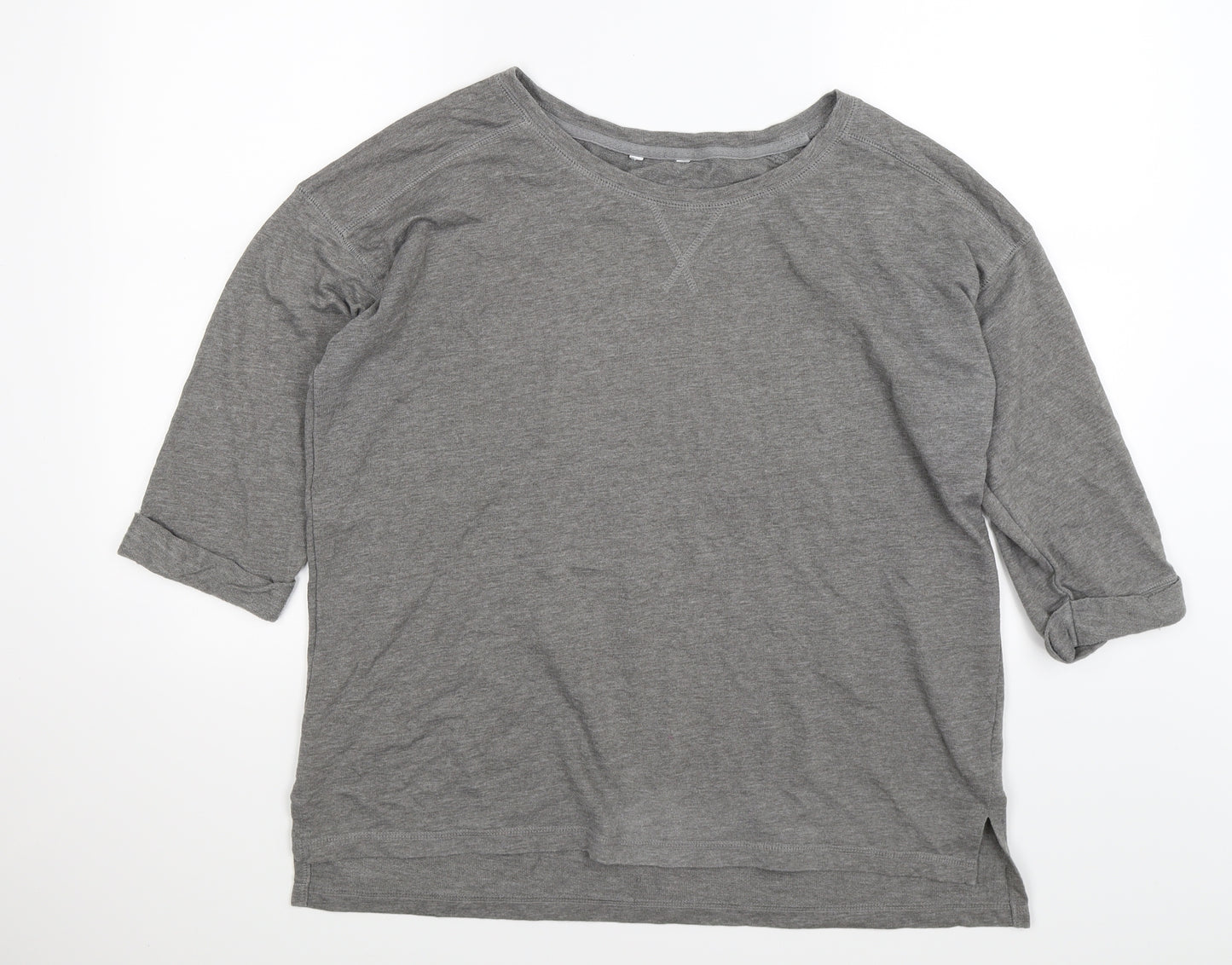 Marks and Spencer Womens Grey  Knit Pullover Jumper Size 14
