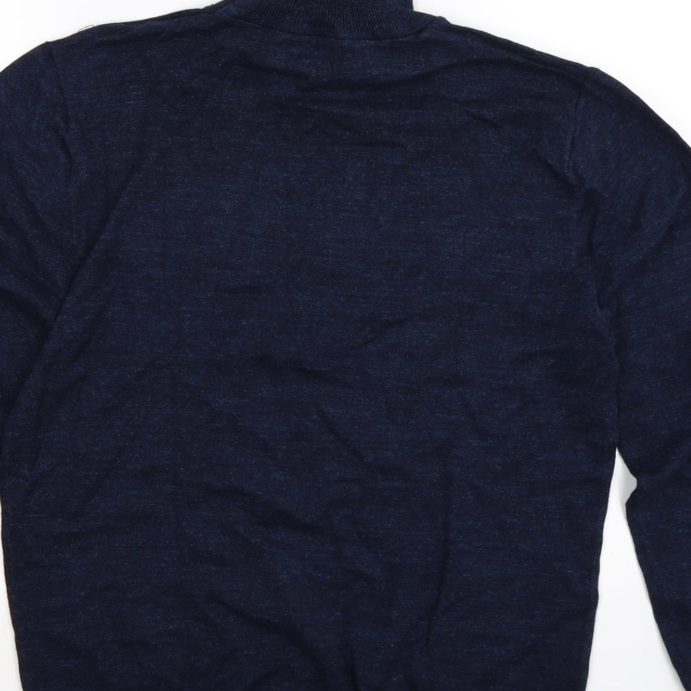 NEXT Mens Blue  Knit Pullover Jumper Size M