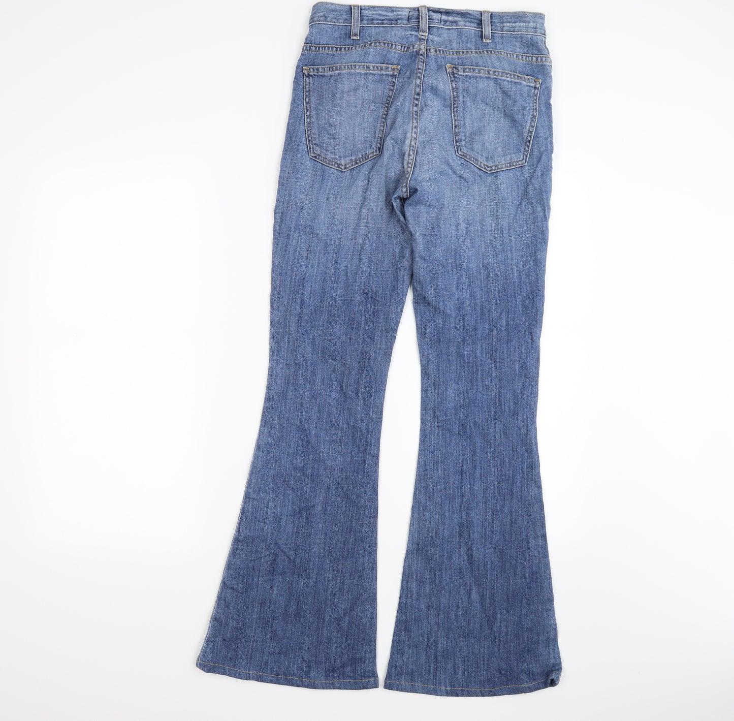 currently/elliott Womens Blue  Denim Flared Jeans Size 8 L31 in