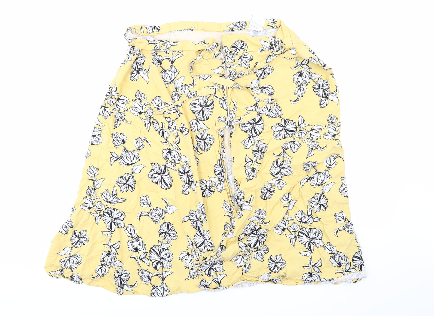 H&M   Yellow Floral   Shawl/Wrap