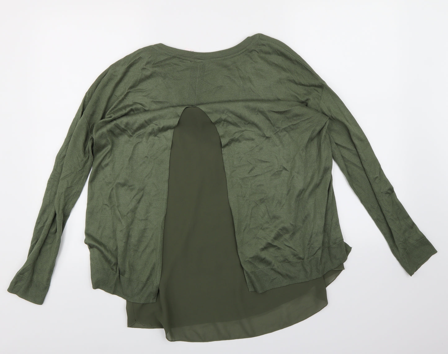 H&M  Womens Green   Pullover Jumper Size 12