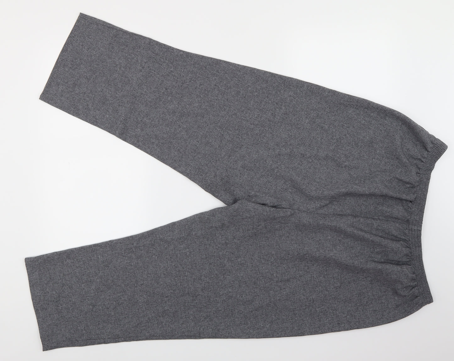 Bon Marché Womens Grey   Chino Trousers Size 18 L23.5 in