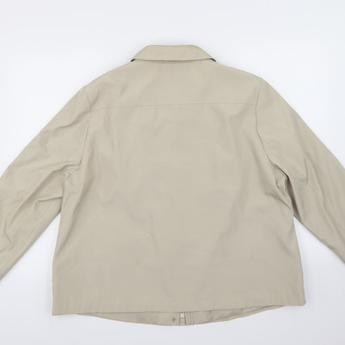 bm Collection Womens Beige   Jacket Coat Size 14