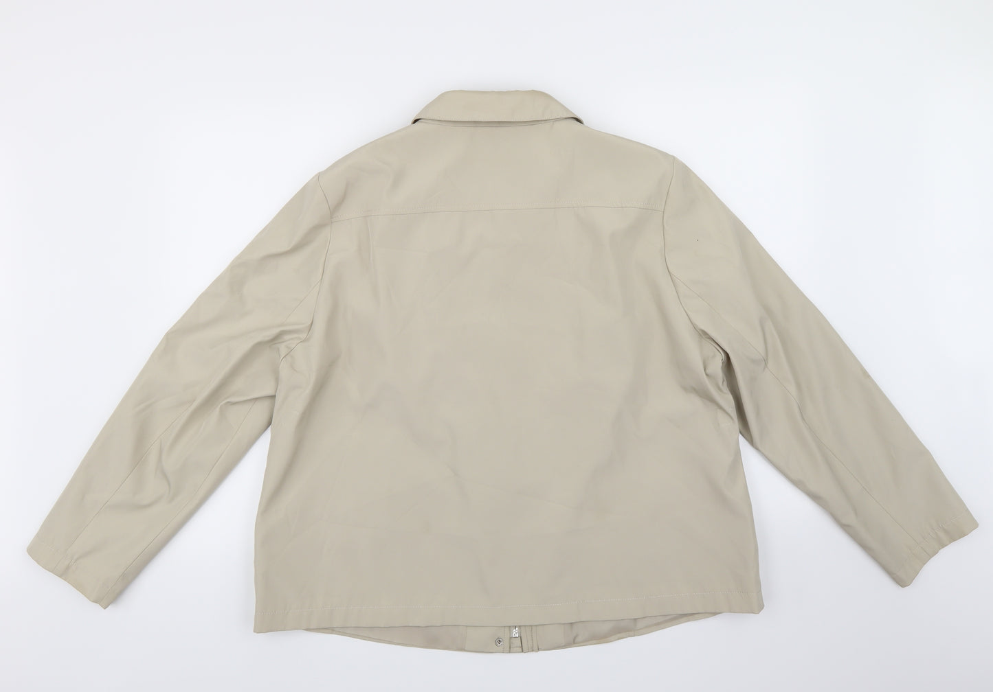 bm Collection Womens Beige   Jacket Coat Size 14