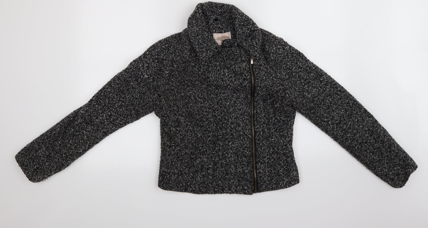 FOREVER 21 Womens Grey   Overcoat Jacket Size S