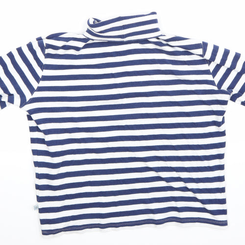 One Up Golf Womens Multicoloured Striped  Pullover Jumper Size 10