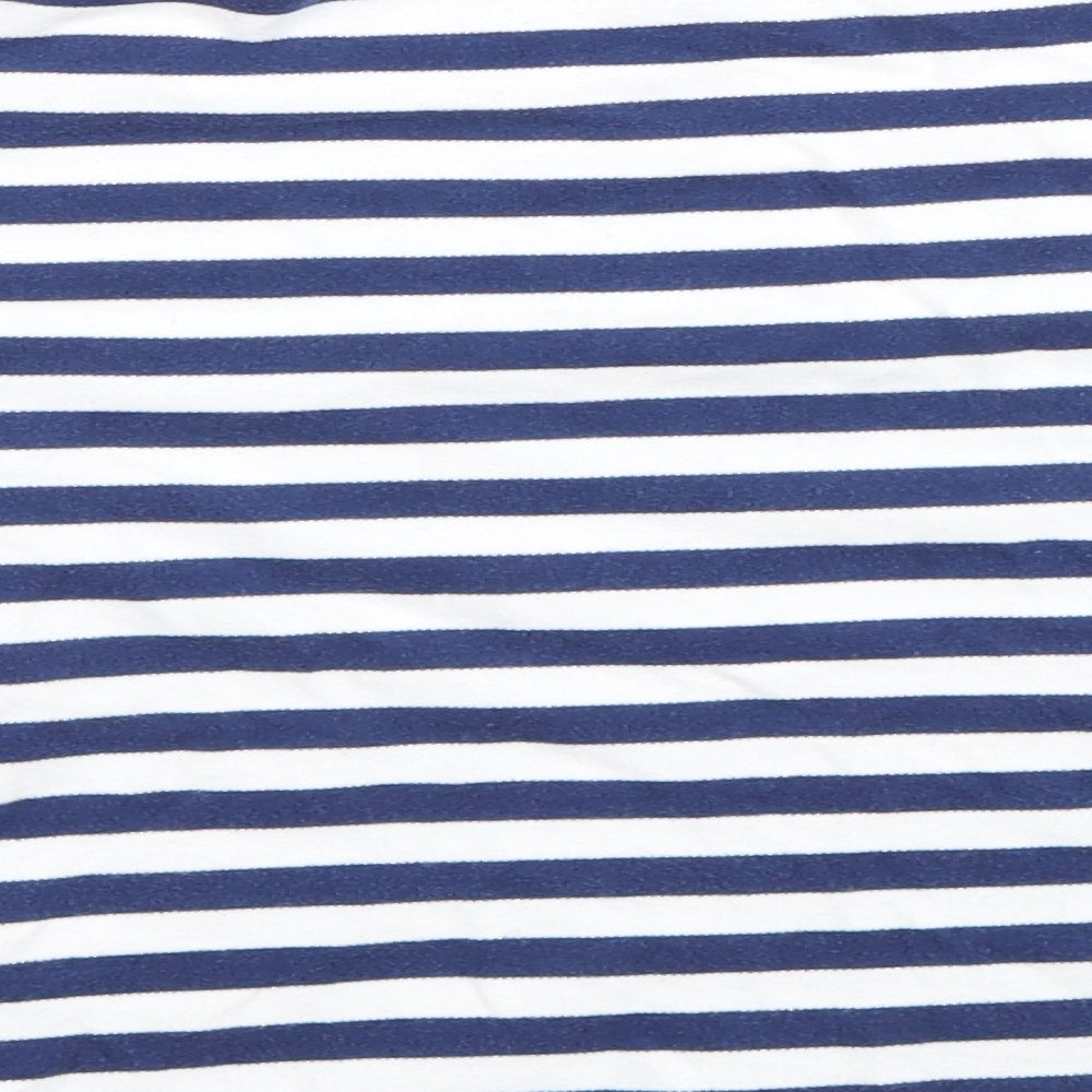 One Up Golf Womens Multicoloured Striped  Pullover Jumper Size 10
