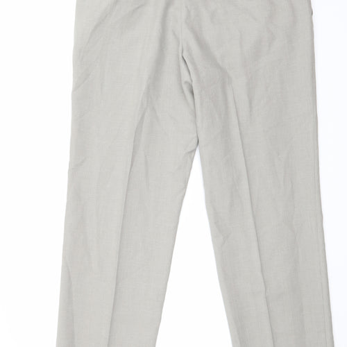 Marks and Spencer Mens Grey    Suit Trousers Size 34 L25 in