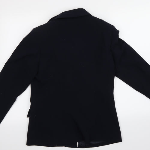 Style By Ewm Womens Blue   Jacket Blazer Size 10