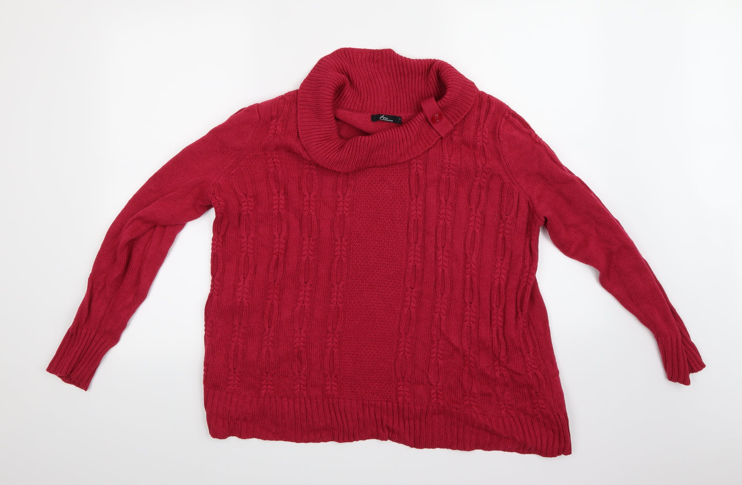 Bon Marché Womens Pink   Pullover Jumper Size 14