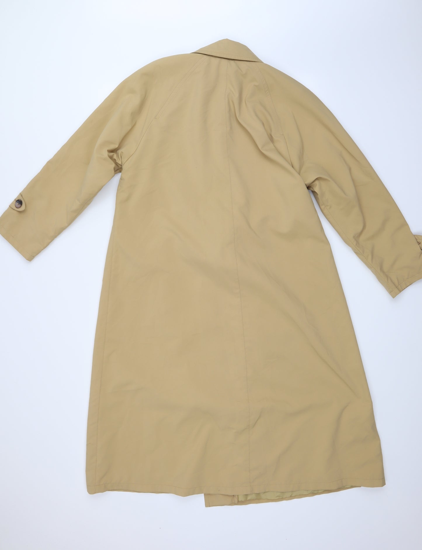 House of Fraser Womens Beige   Rain Coat Jacket Size 34