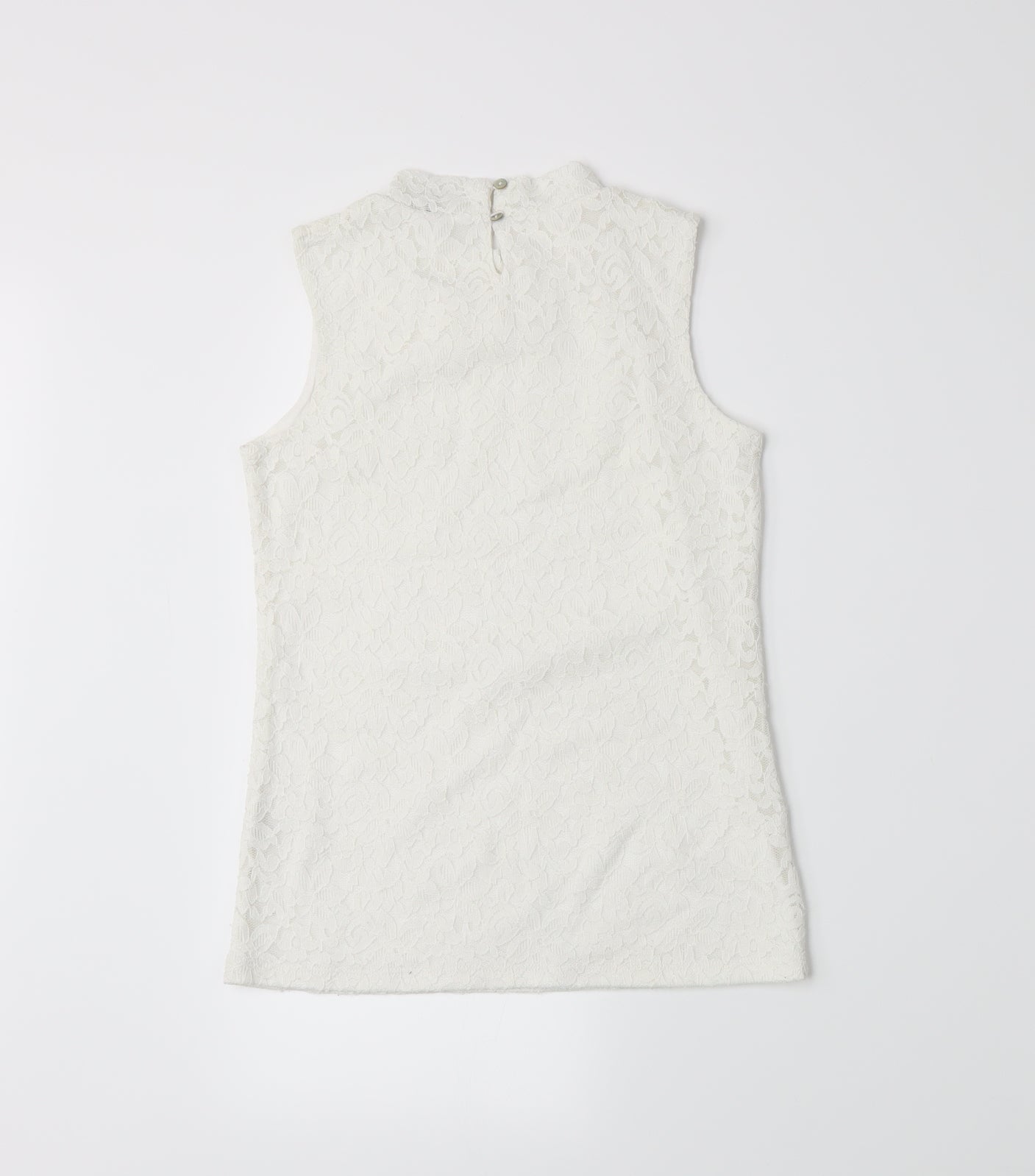 Lindex Girls White   Basic Tank Size 10-11 Years