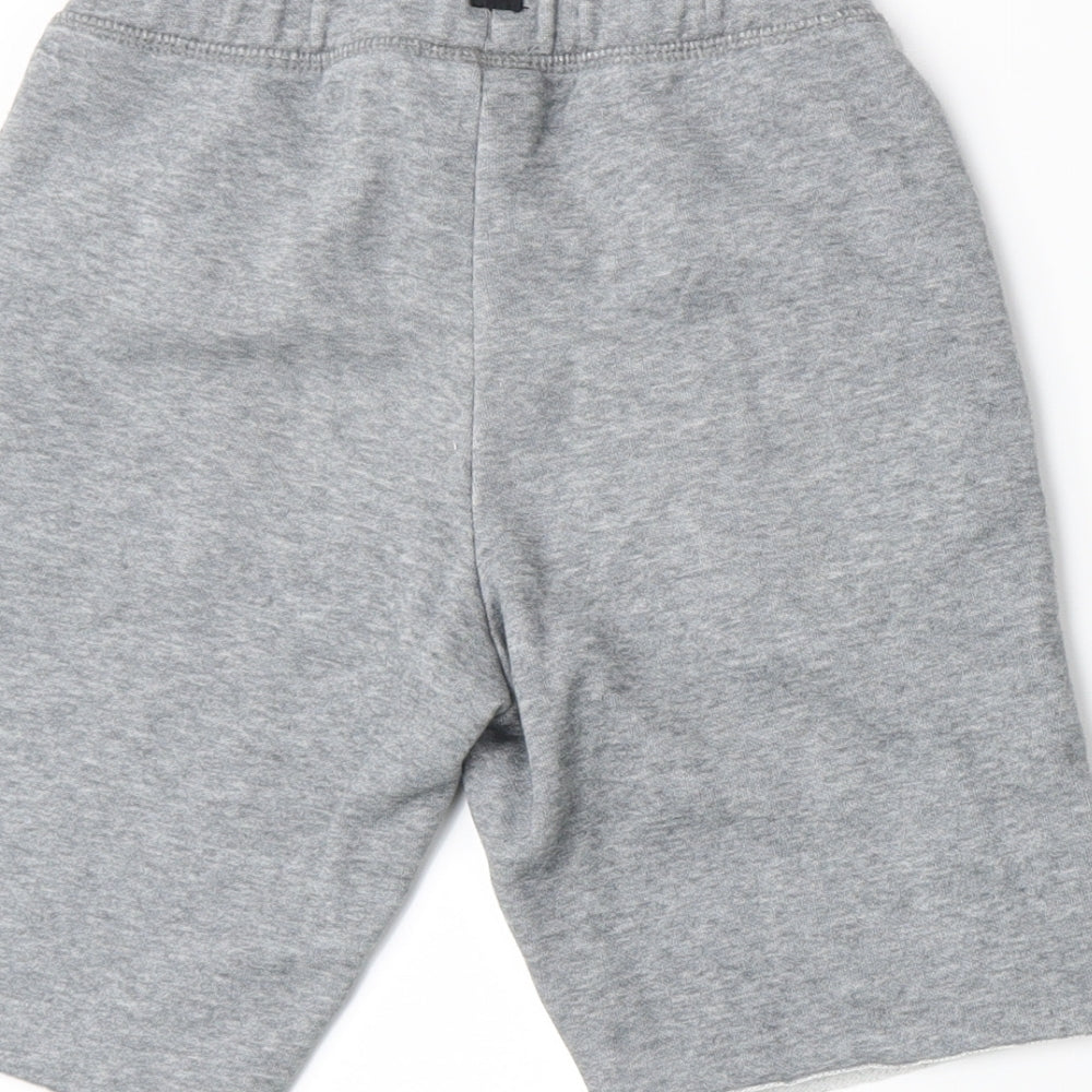 PUMA Mens Blue  Jersey Sweat Shorts Size 24 in