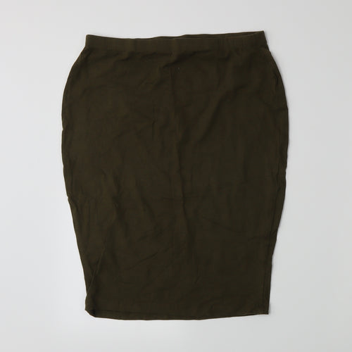 Atmosphere Womens Green   Straight & Pencil Skirt Size 14