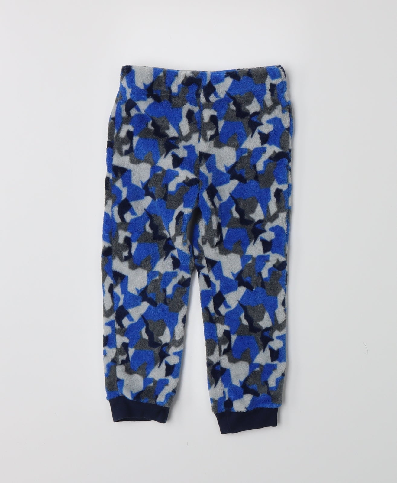 Studio Boys Blue Camouflage Fleece  Pyjama Pants Size 2-3 Years