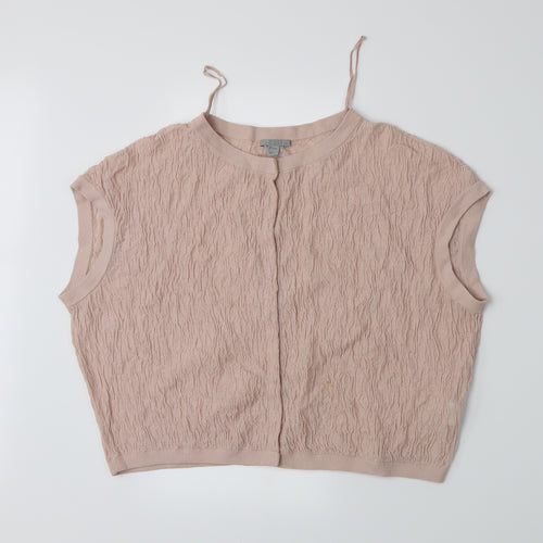 COS Womens Pink   Basic Button-Up Size S