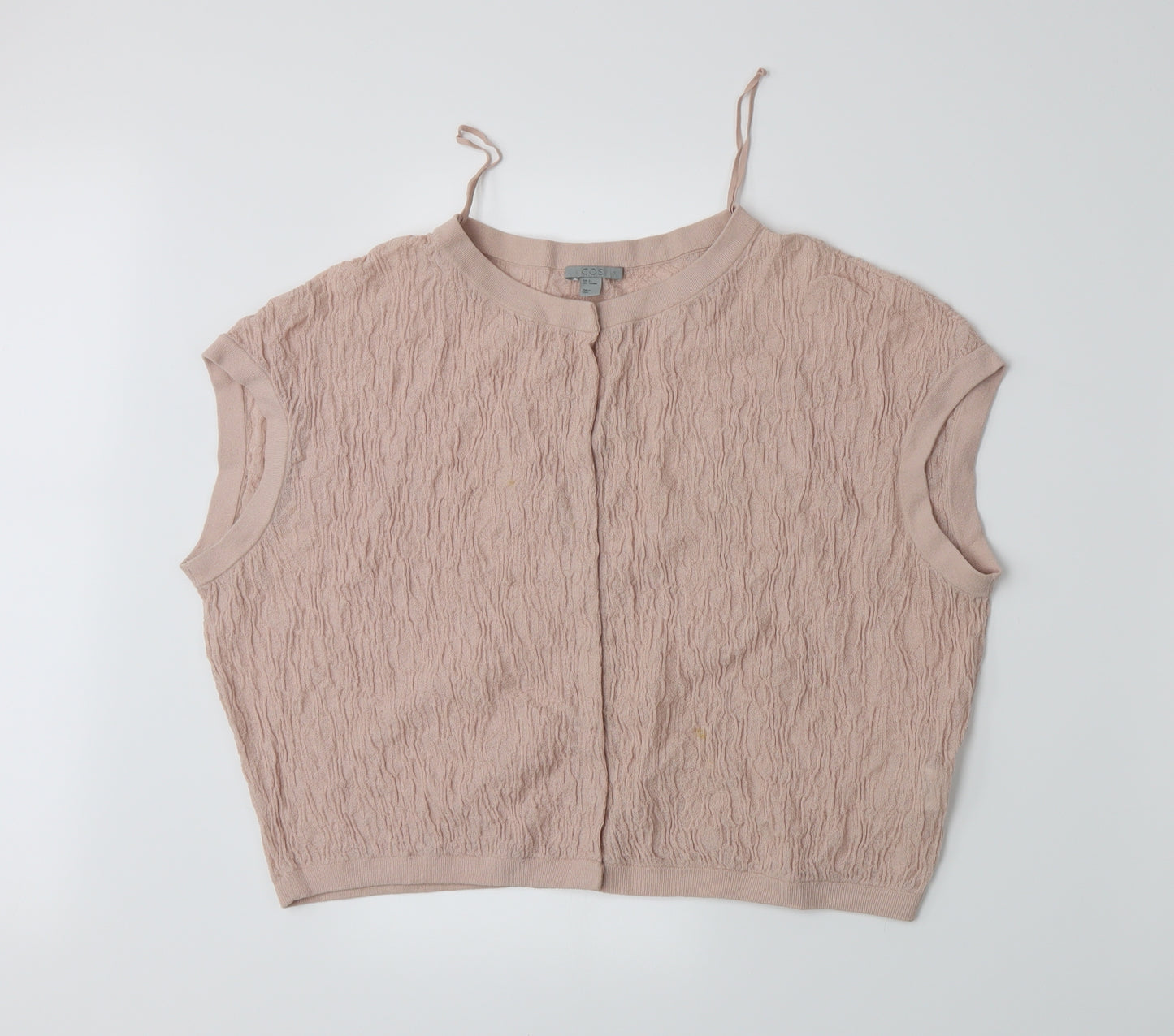 COS Womens Pink   Basic Button-Up Size S