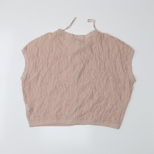 COS Womens Pink   Basic Button-Up Size S