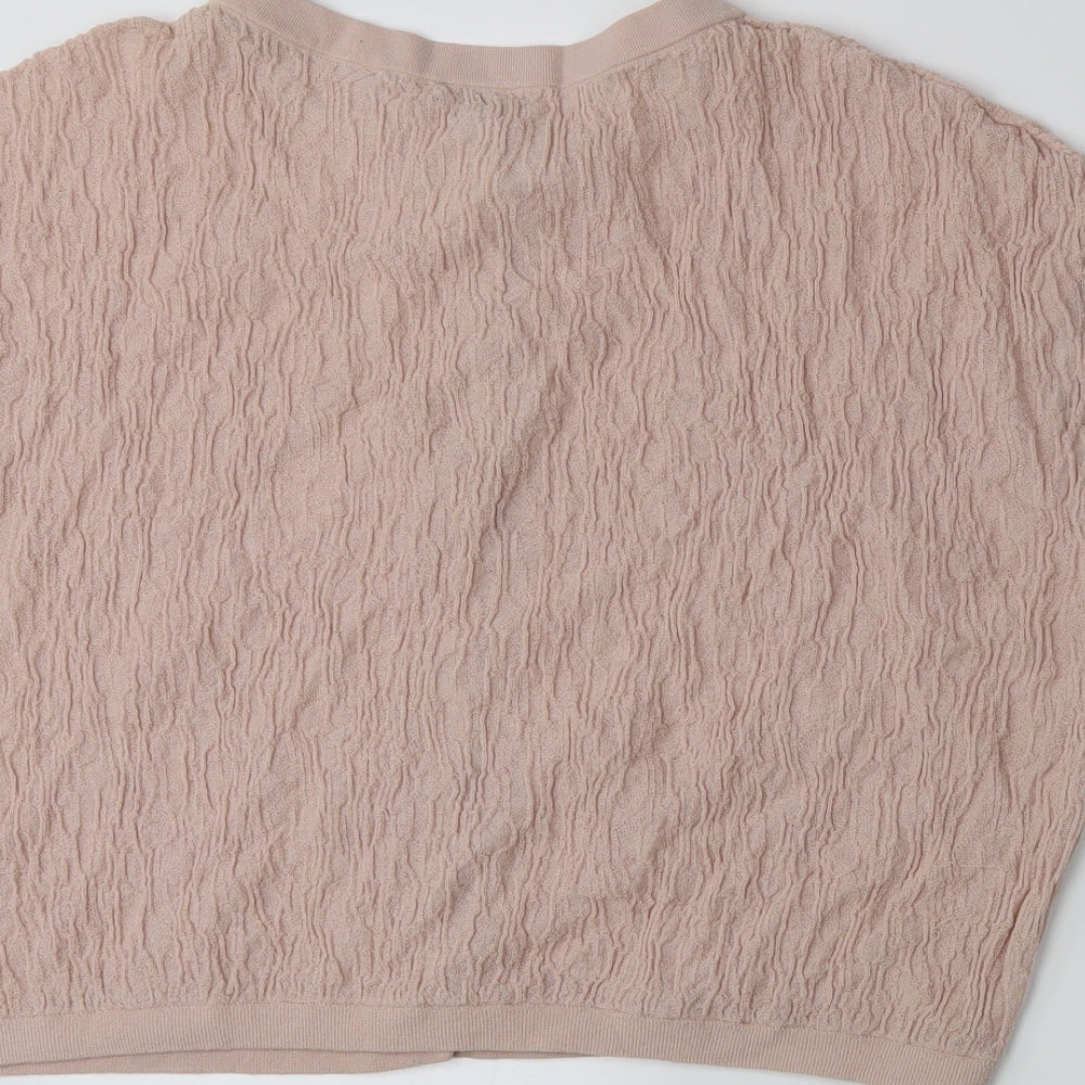 COS Womens Pink   Basic Button-Up Size S