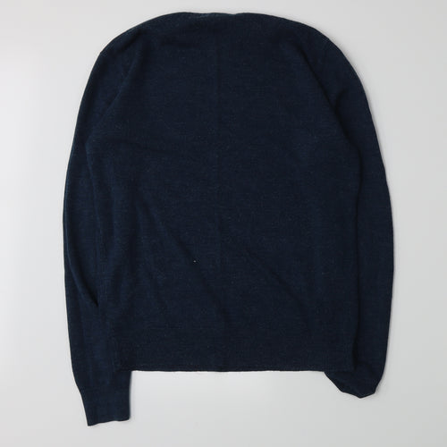 Cedar Wood State Mens Blue  Knit Pullover Jumper Size M