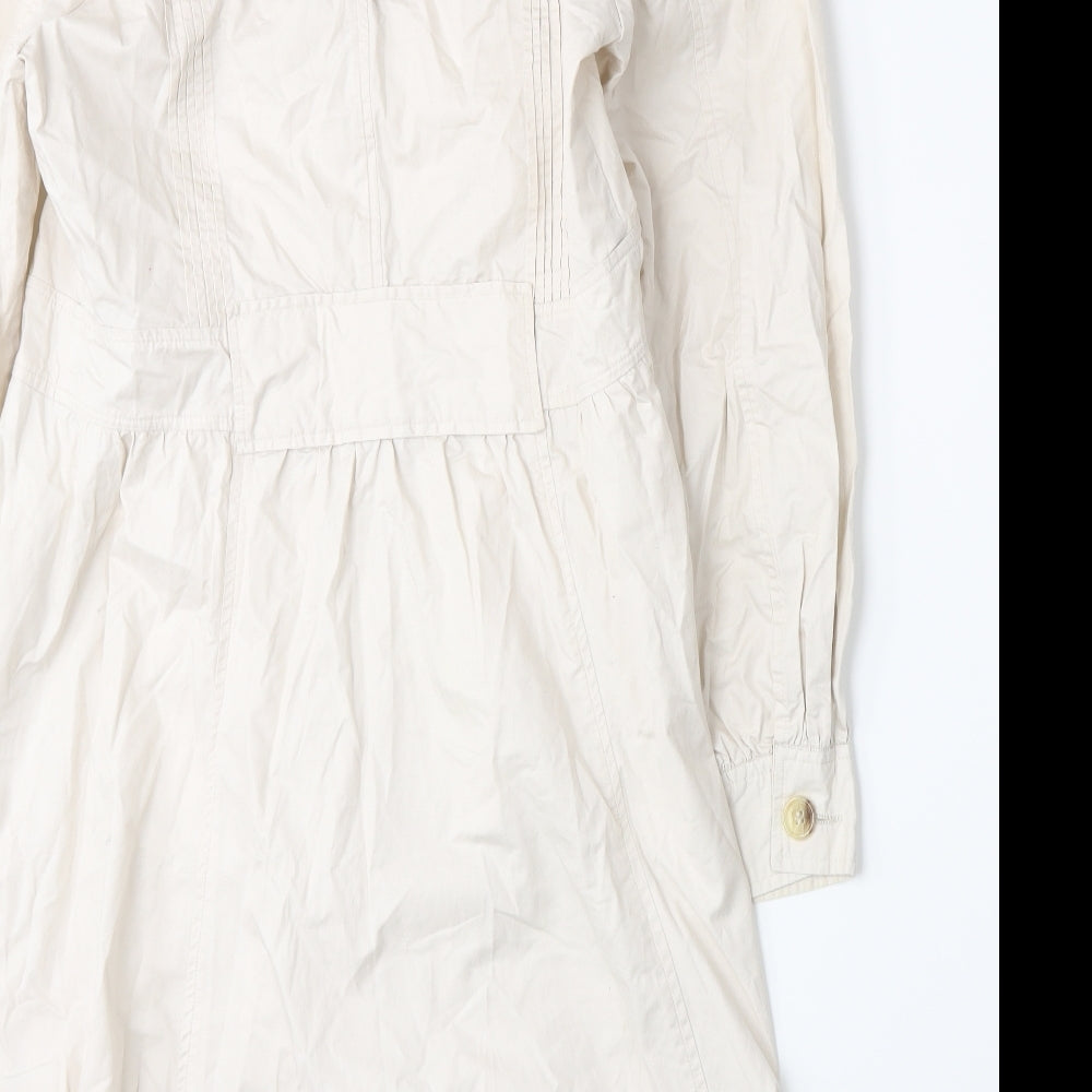 Atmosphere Womens Beige   Overcoat Jacket Size 14