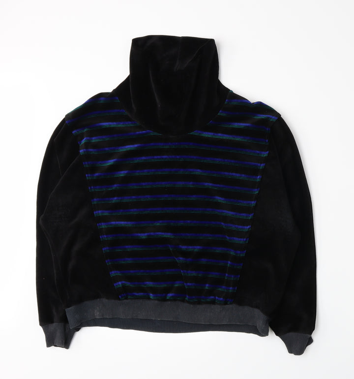 BHS Womens Black Striped  Pullover Sweatshirt Size 14