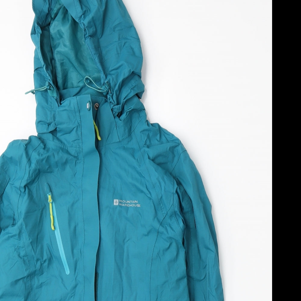 Mountain Warehouse Womens Blue   Windbreaker Coat Size 10