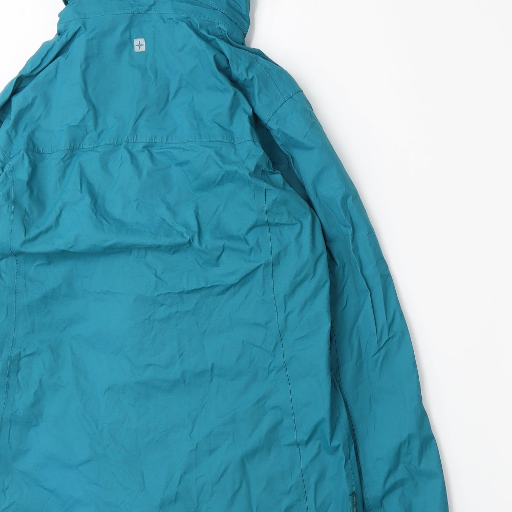 Mountain Warehouse Womens Blue   Windbreaker Coat Size 10