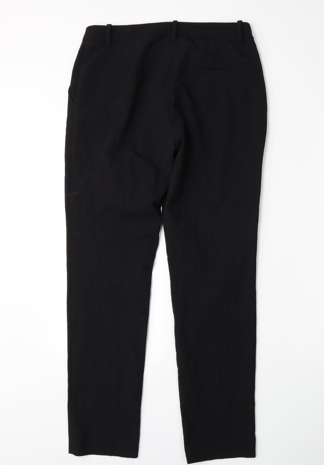 H&M Womens Black   Trousers  Size 12 L28 in